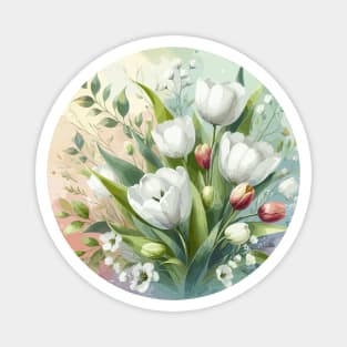 Tulip Flower Magnet